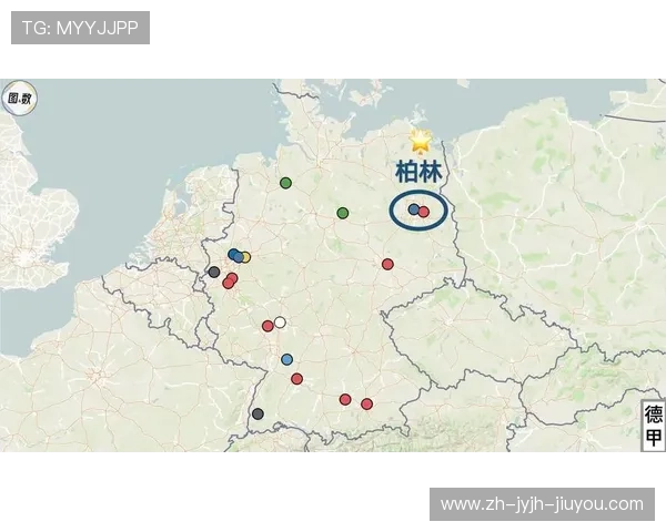 德甲球队高清地图及地理分布展示